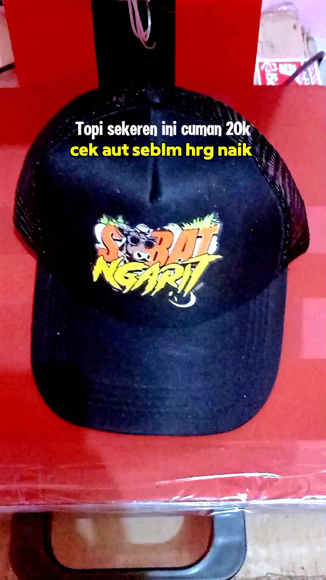 Topi Sobat Ngarit Murah Model jaring trucker Pria Dewasa Keren Viral