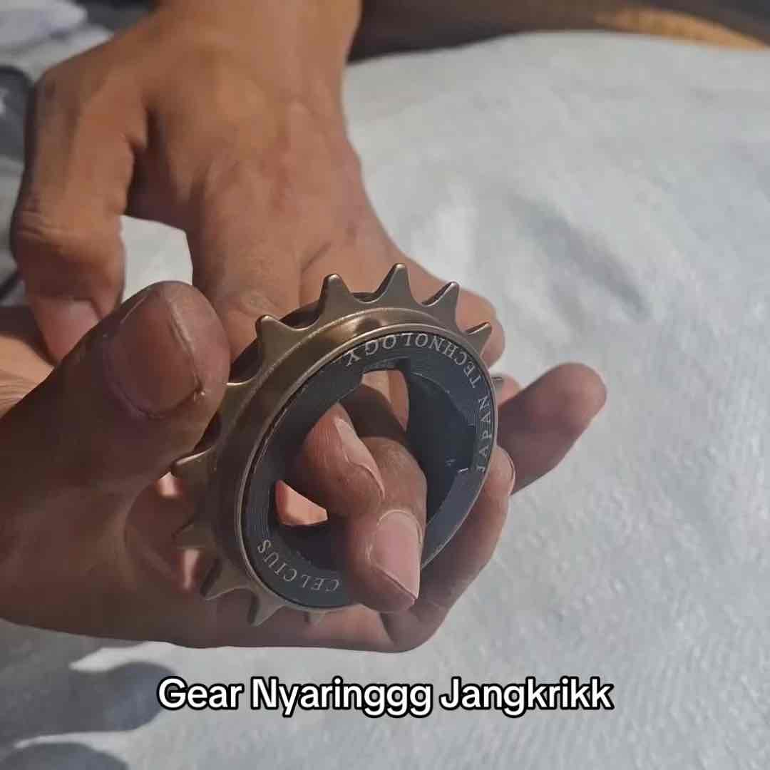 Gir Gear Nyaring Jangkrik 16T & Freewheel Celcius