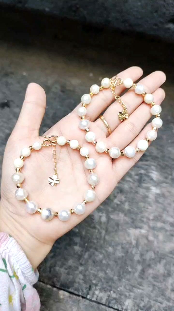 GELANG TALI SERUT MUTIARA LOMBOK AIR TAWAR BAROQ