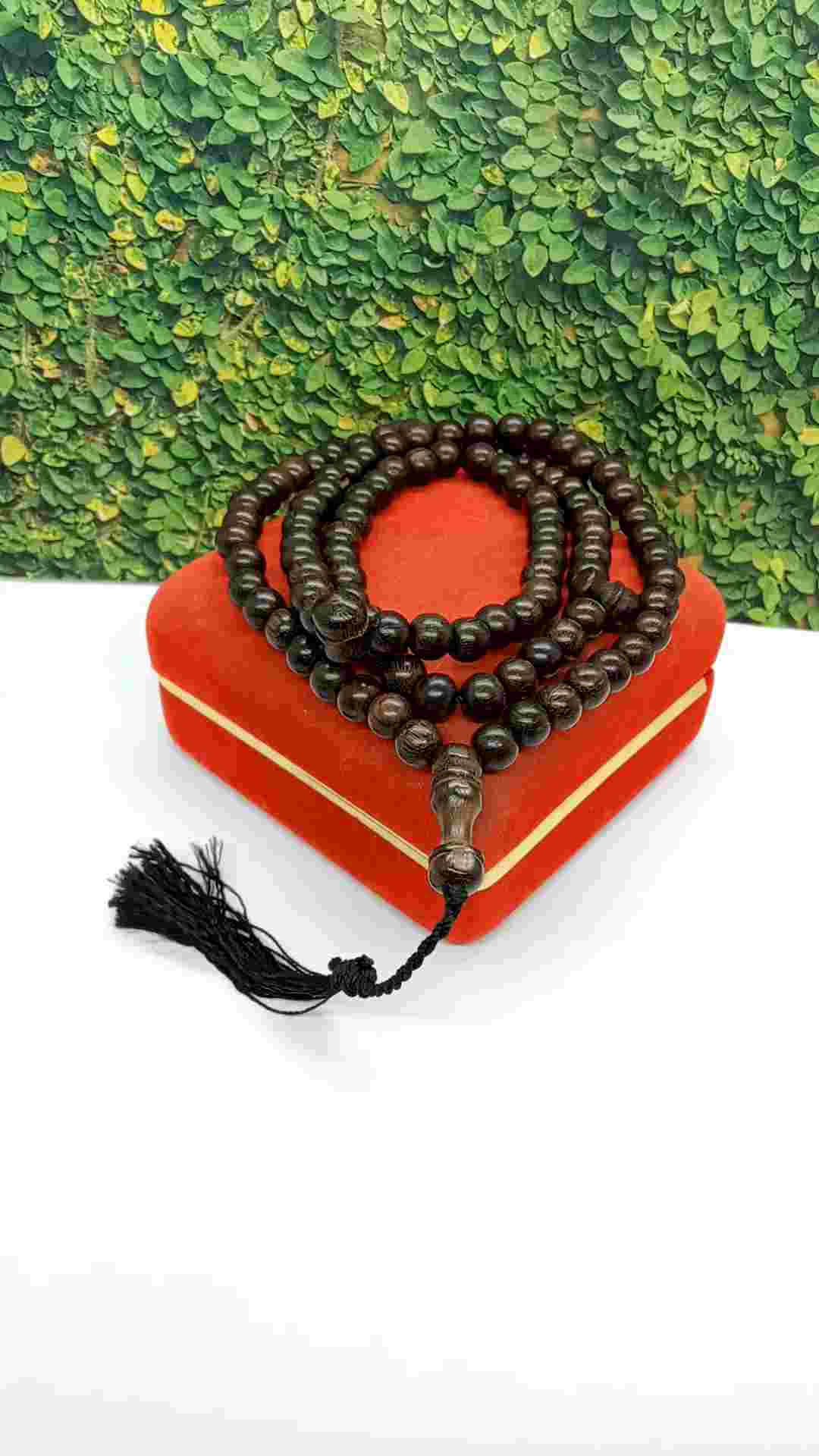 tasbih muslim kayu galih asem original D56