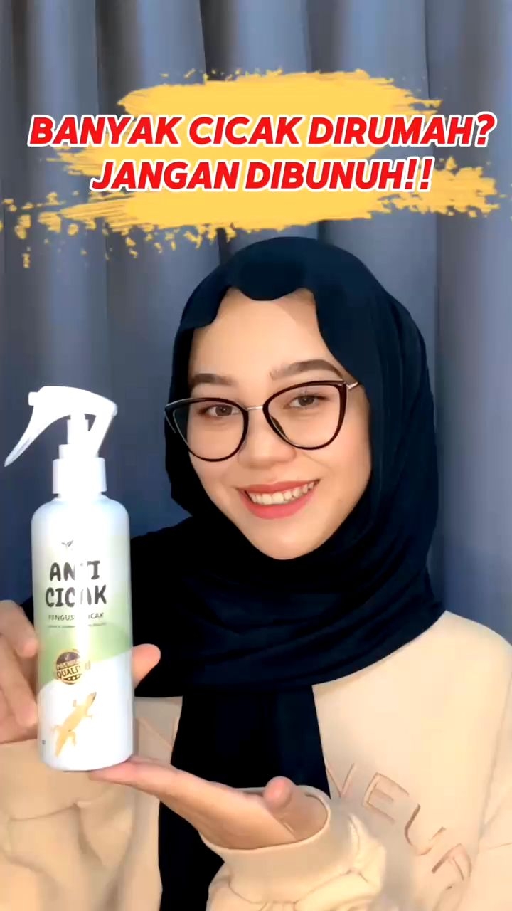 Spray pengusir cicak ramah lingkungan (100ML) | HERBATURE FOR CICAK