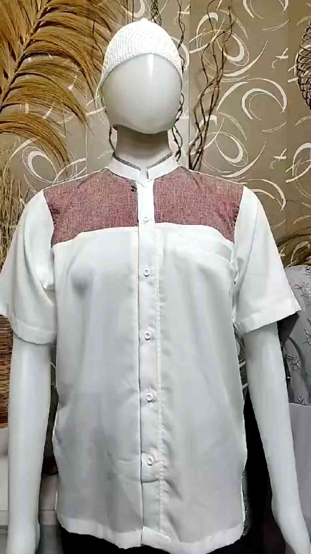 Baju Koko Pria Lengan Pendek & Panjang RAWI Katun Madinah Premium