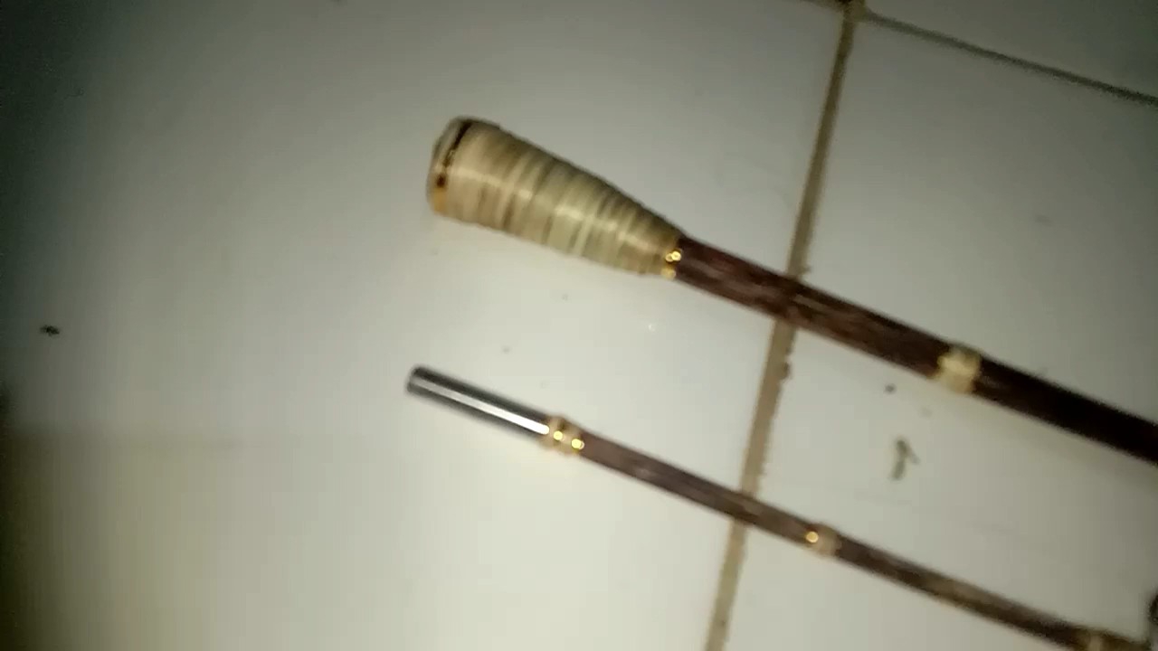 joran pancing bambu waregu sambung dua