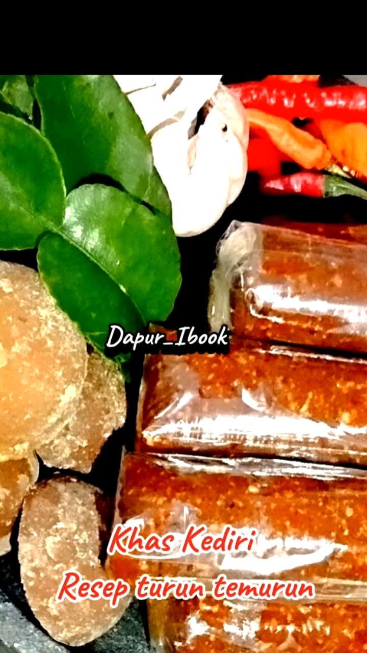 (1kg) Sambel Pecel Khas Kediri / Bumbu Pecel Khas Kediri