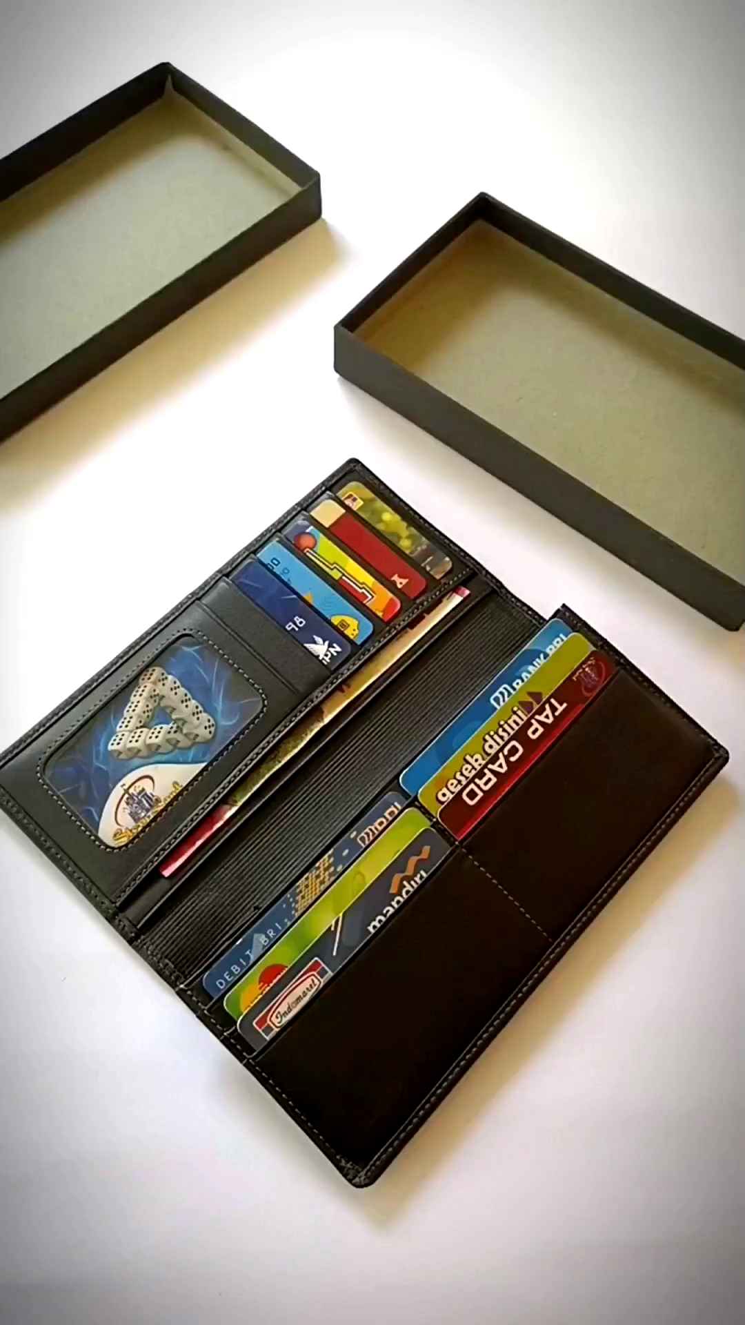 Exclusive premium-dompet kulit panjang pria-wanita-resleting-kartu