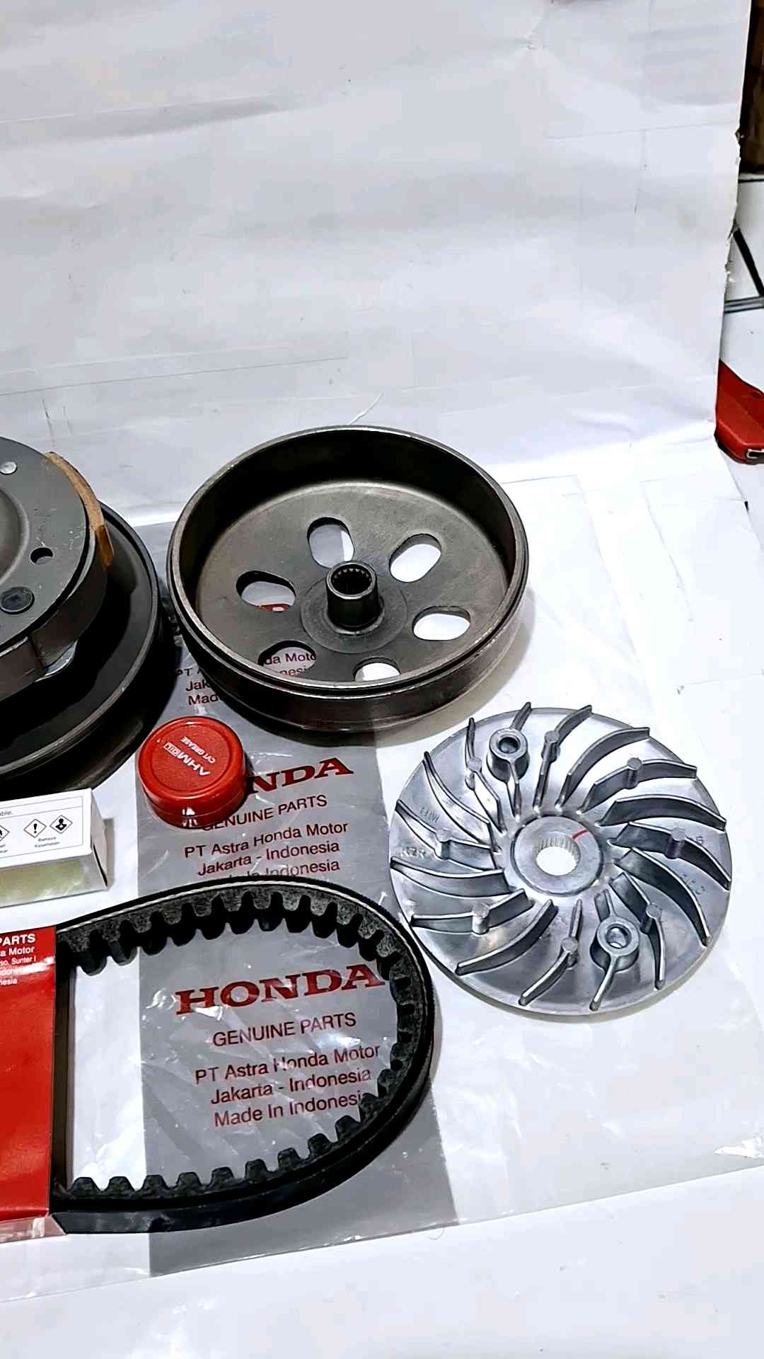 Paket Komplit CVT 6 Item (KZR) Honda Vario 125 Old/Fi non led Motorcycle