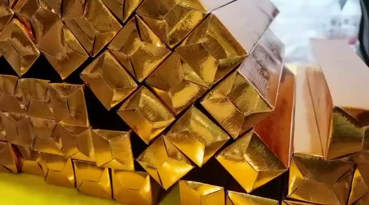 纯足金条 大金条半成品 大号金条 金砖 金箔 锡箔纸 元宝 烟供药供 甘露施食 祭拜 冥币 Joss Paper
