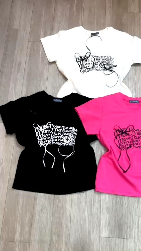 Sét chân  váy tầng áo thun borip croptop from lửng chữ đính nơ