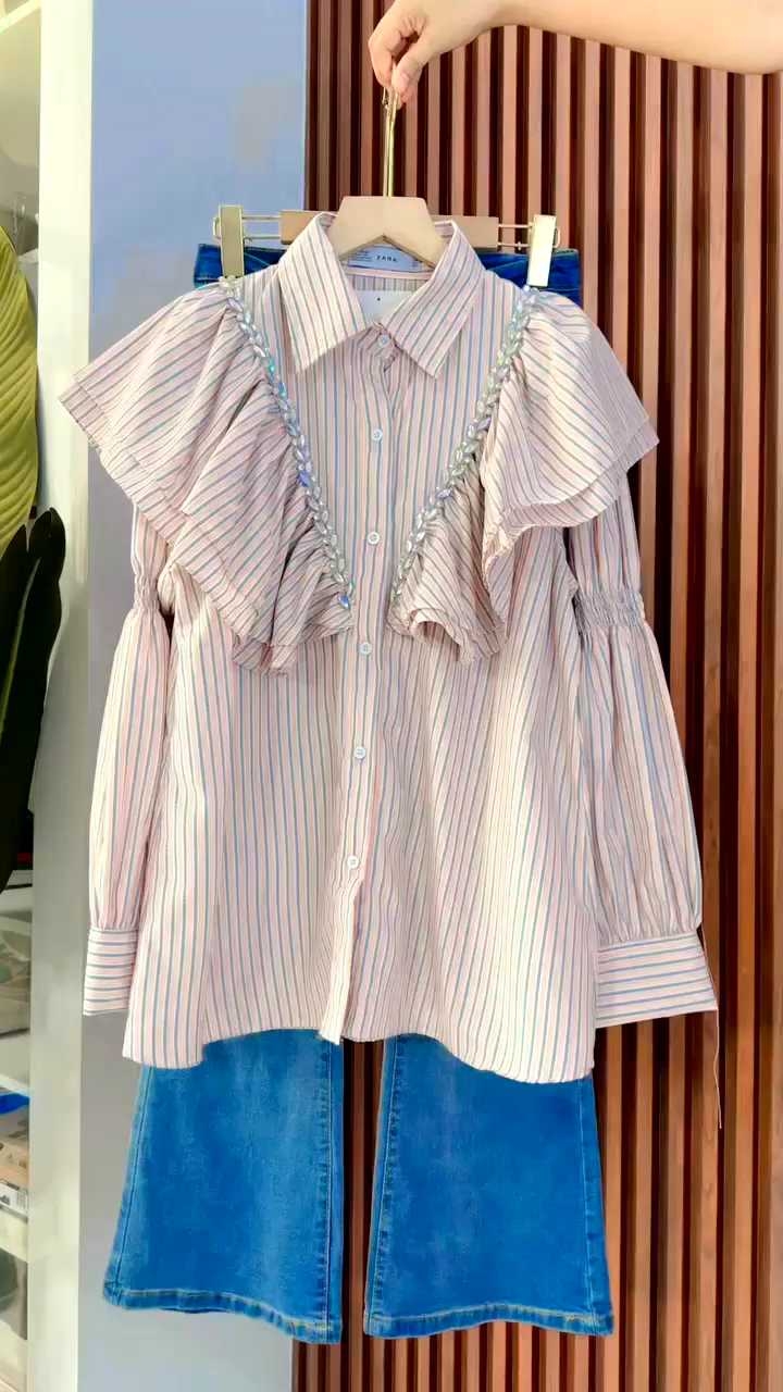 Kemeja ZR 3d Bunga Import