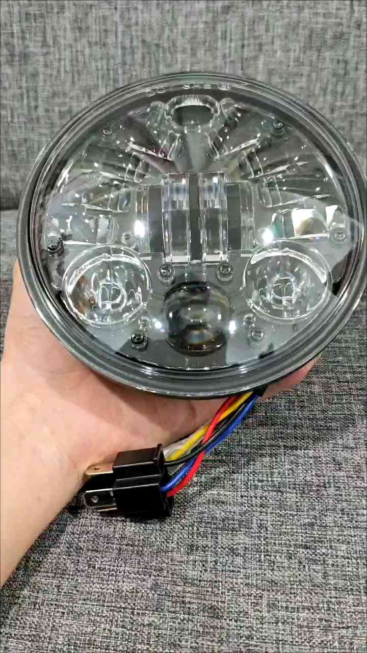 Lampu Depan Reflektor Headlamp 575Inch 16 LED NMP