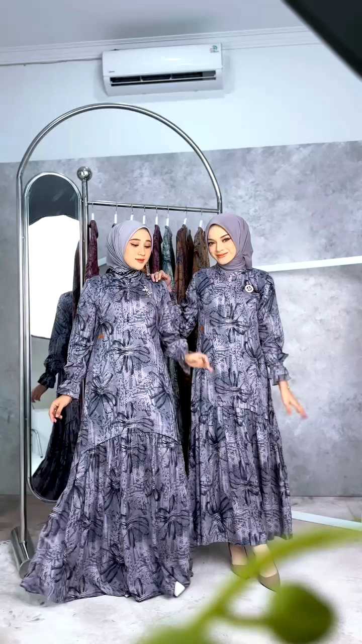 Raveelza Dress ✅ Nadheera Luxury ( READY STOK)