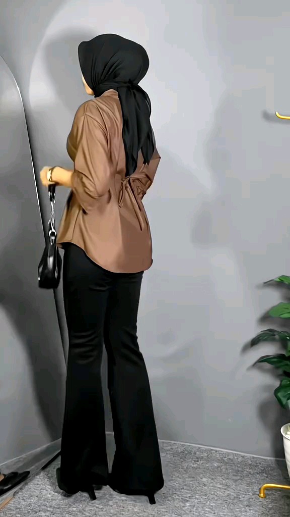 Flare Pants - Highwaist Flare Pants - Celana Kulot Semi Cutbray Wanita