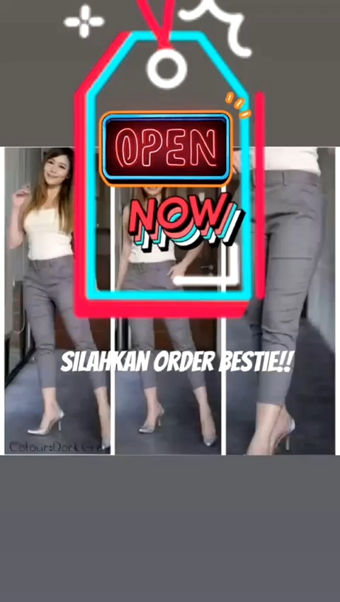 Baggy Belt 7per8 Wanita Terlaris