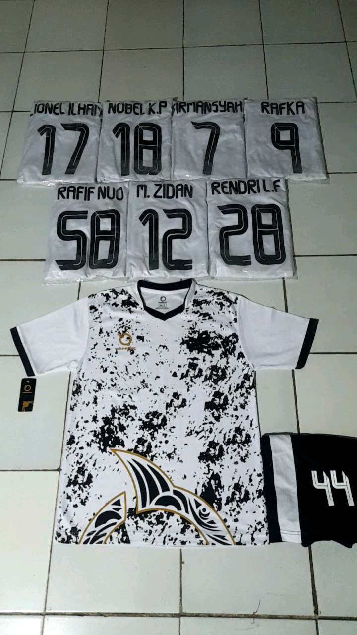 JERSEY FUTSAL BAJU BOLA DEWASA GRATIS NAMA NOMOR