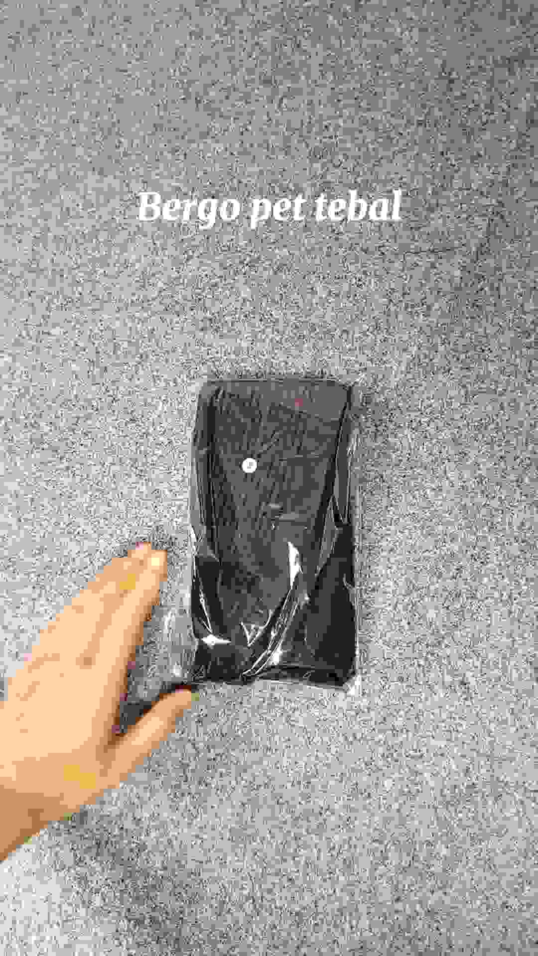 BERGO SPORT PET TEBAL / BERGO SPORT PET BESAR UKURAN M / S JERSEY SUPER