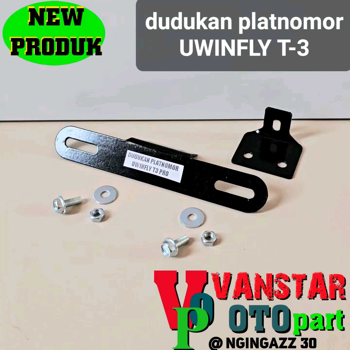 Dudukan Plat Nomor Depan UWINFLY T3: Aksesori Mobil Berkualitas