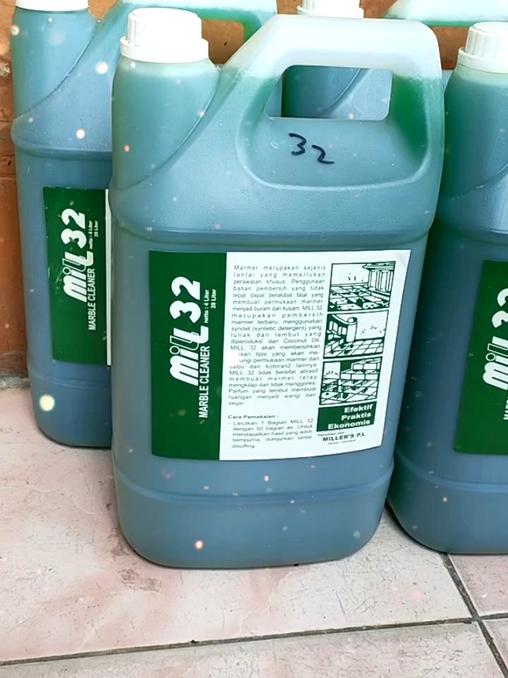 Mill 32 Marble Cleaner Cairan Pembersih Marmer - 4 Liter