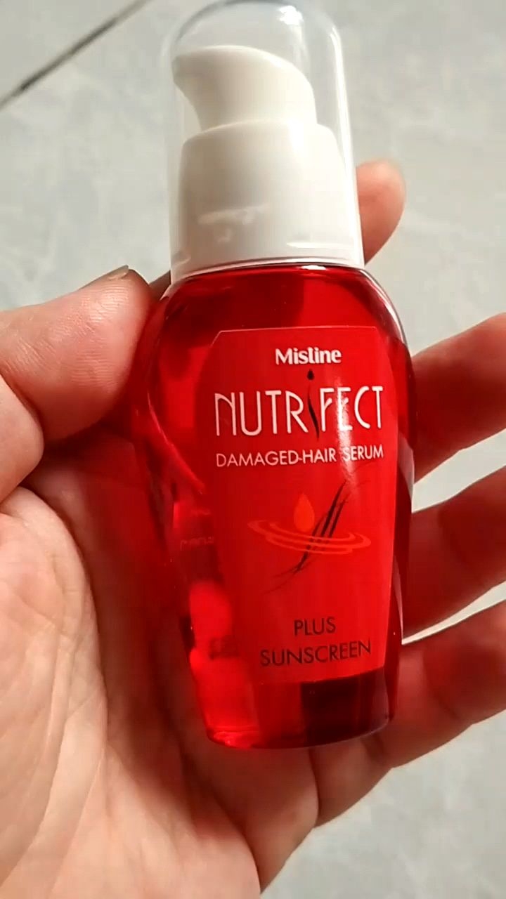มิสทิน นูทริเฟค แฮร์เซรั่ม 30 มล. Mistine บํารุง ป้องกันแสงแดด เส้นผม