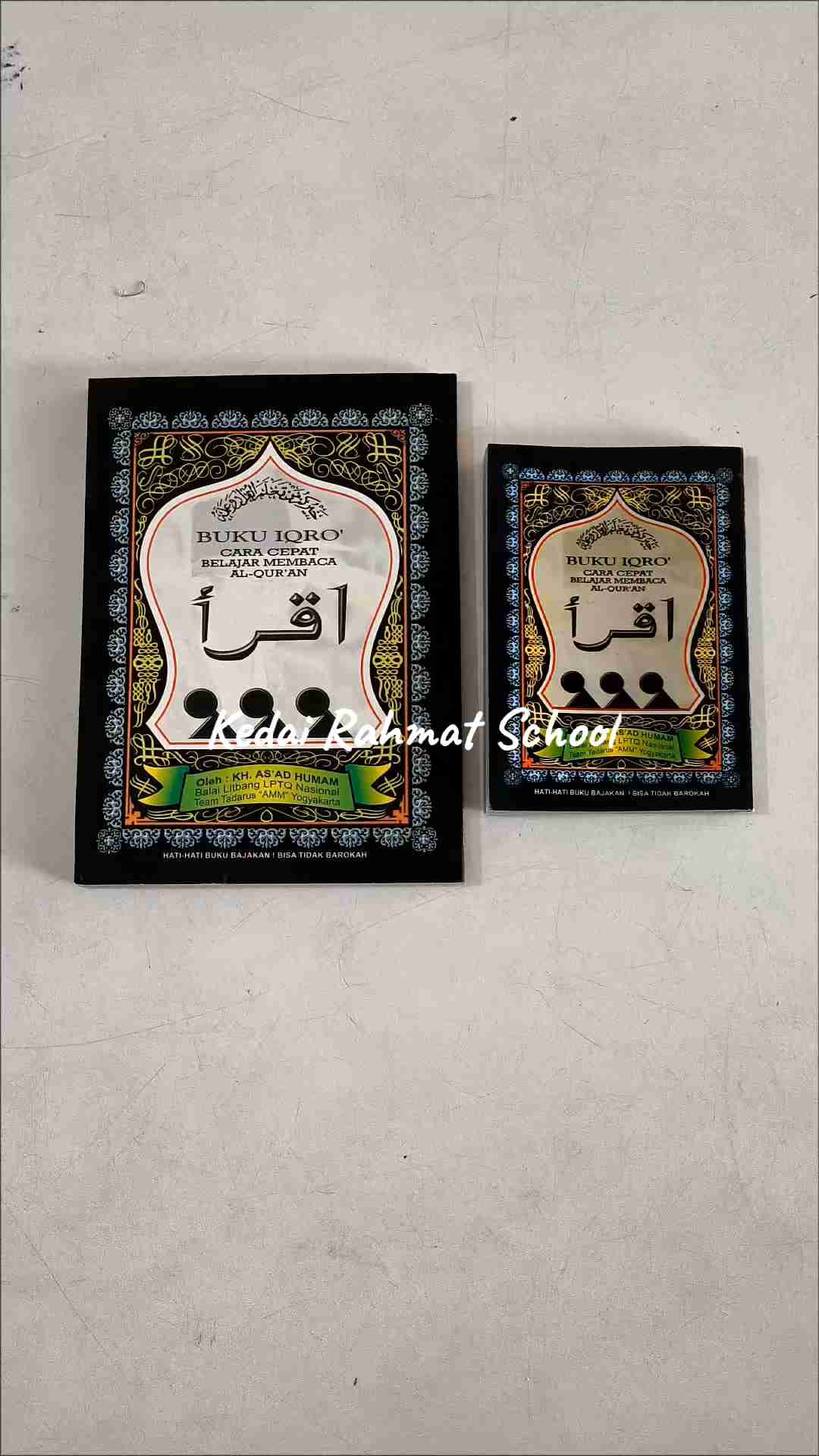 Buku IQRO IQRA: Cara Cepat Belajar Membaca Al-Quran