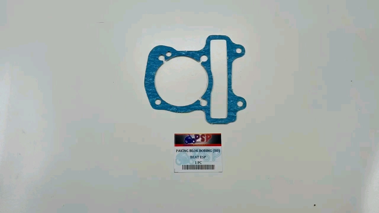 Paking Blok Boring Bawah Beat Fi eSP - Packing Peking Gasket Cylinder Silinder Block Seher Seker Buring Honda Beat Scoopy Spacy Fi eSP ISS Stater Halus