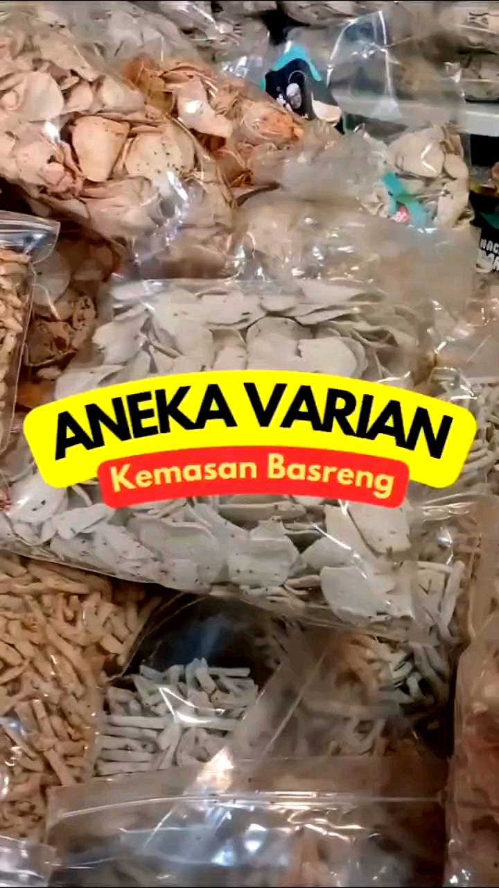 BASRNG 500 GRAM basreng ikan tenggiri pedas daun jeruk dan original