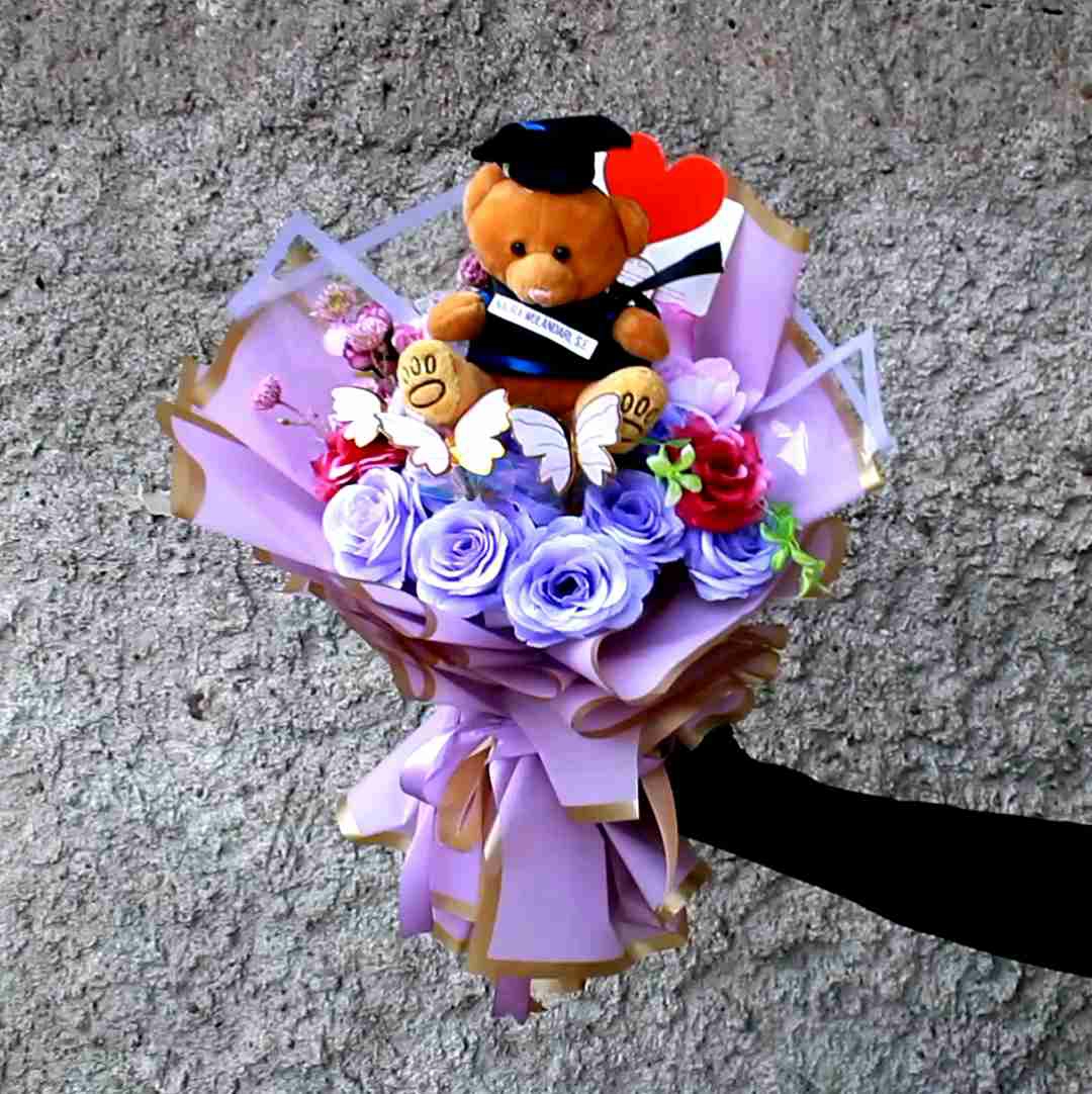 Bouquet buket bunga graduation wisuda