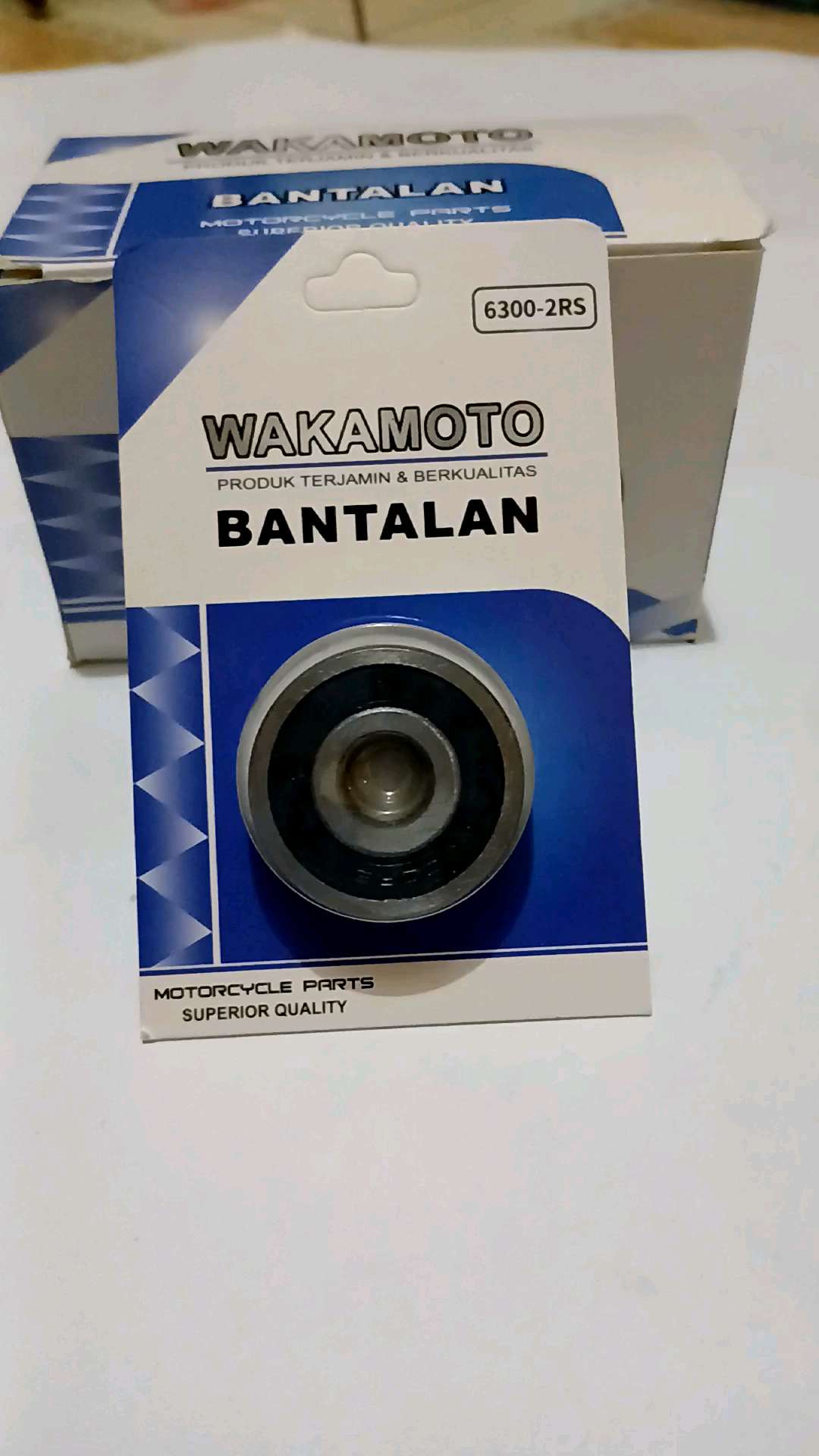 laher bearing 6300 NKN 2RS press original Wakamoto