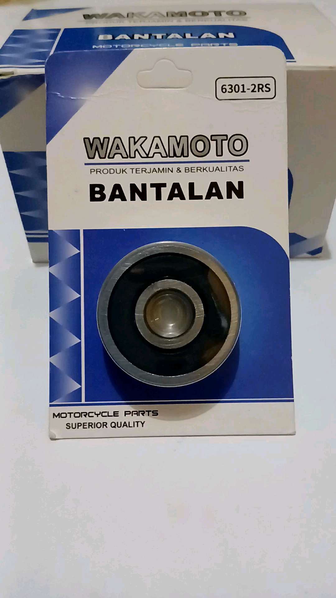Laher Bearing 6301 2RS Press Roda Depan & Belakang Murah dengan Kualitas Terbaik Wakamoto