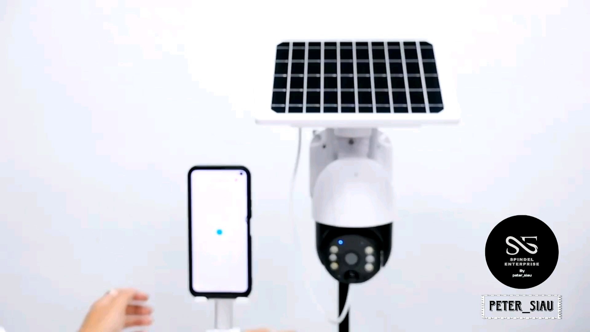 Wifi Solar Energy Security CCTV Camera-Vc9