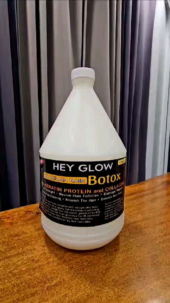 Brazilian Botox Treatment for Bleach Hair Damage, Sensitive Hair, and Disposal Gloves for Hair Treatment