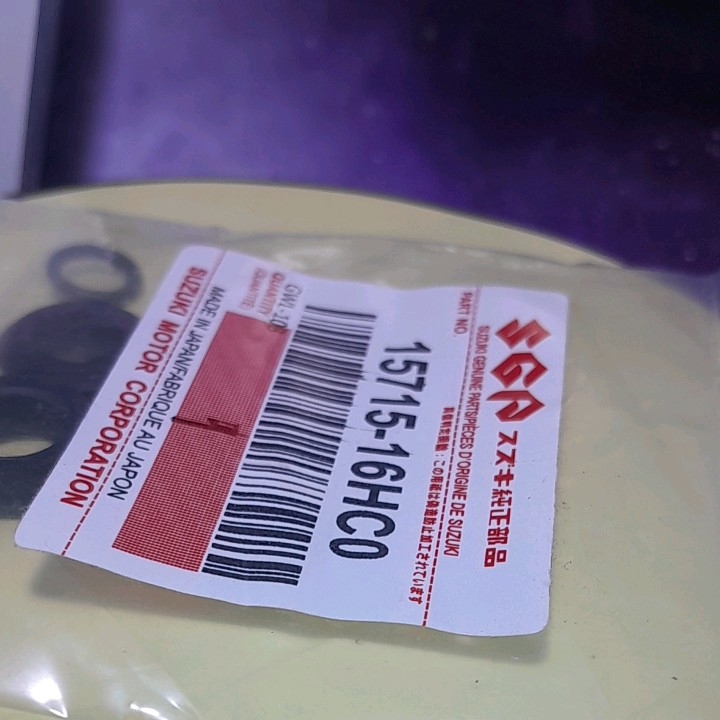 SEAL KARET ORING NOZZLE INJEKTOR ERTIGA APV FUTURA INJECTION