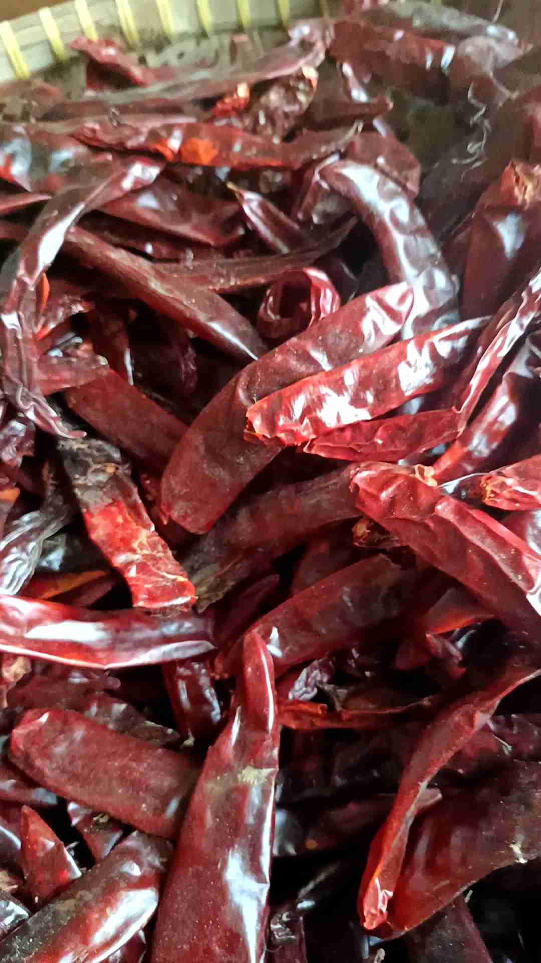 (500grm) CABE MERAH BESAR KERING SUDAH BERSIH DARI TANGKAI