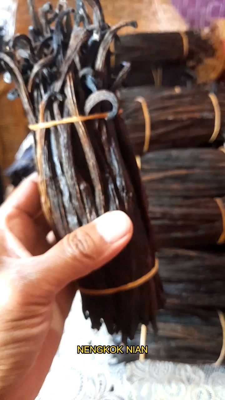 VANELI/VANILI/PANELI ASLI ORIGINAL KERING 500 Gram 1/2kg kualitas ekspor