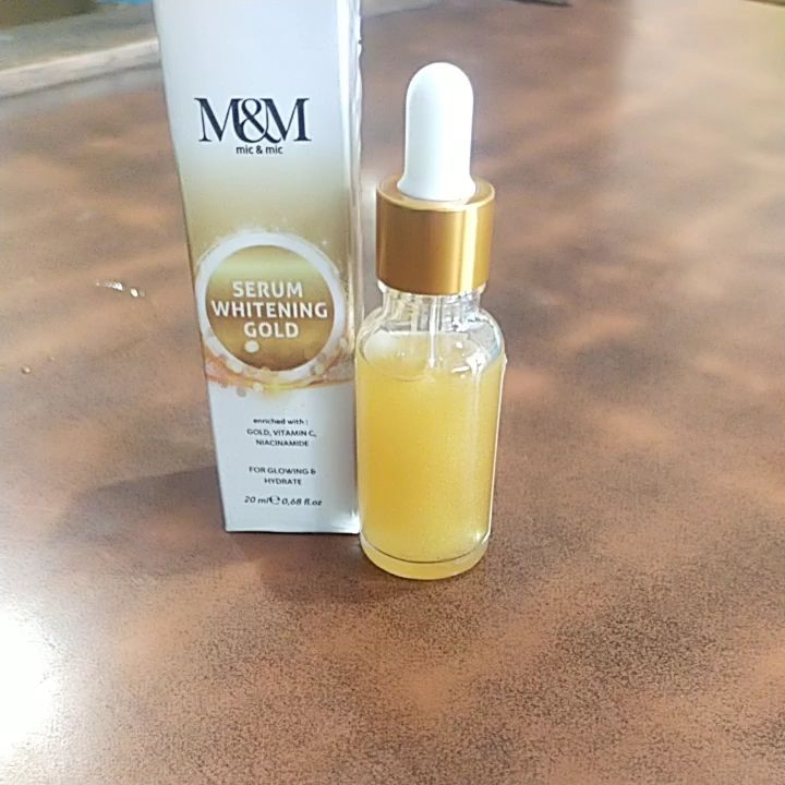 Serum Whitening Gold 20 Ml / Serum Pakai Siang dan Malam