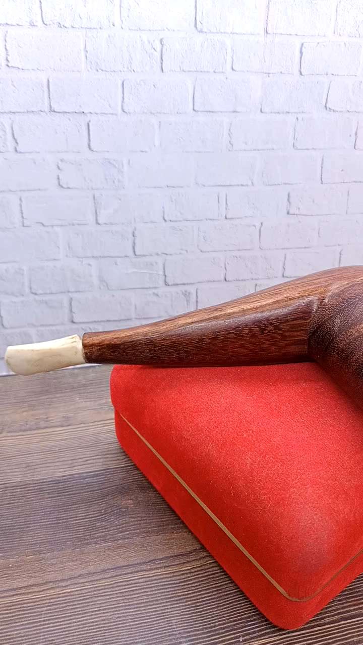 Pipa Cangklong Bakau Kayu Galih Asem Asli A90