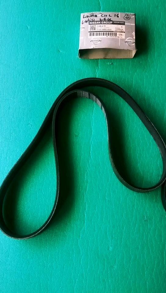 ORIGINAL FAN BELT FOR NISSAN ALMERA & LIVINA 1.6 & LIVINA 1.8