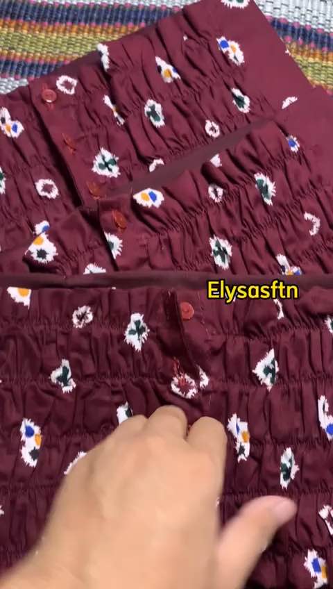 Angkin & Kemben Jumputan Instan Model Karet Kancing Belakang