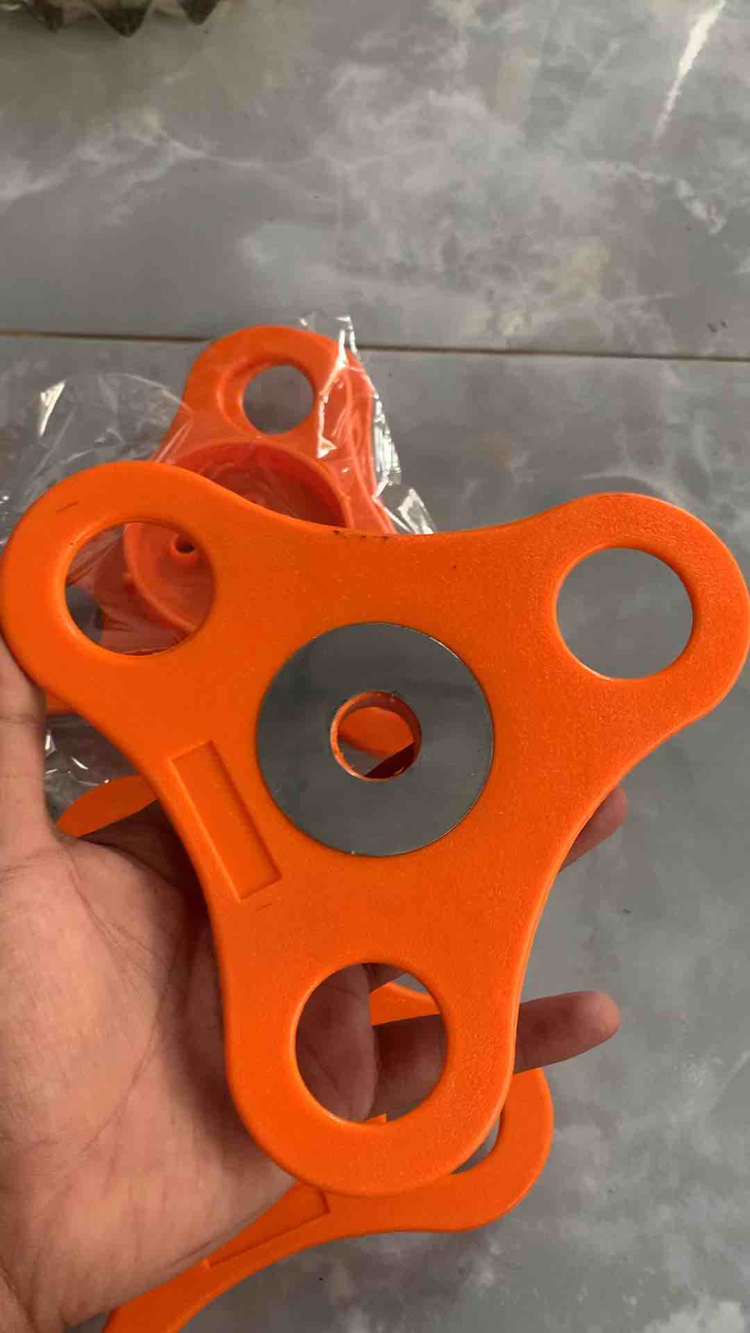 Segitiga Orange Mesin Press Cup Sealer Berlaku Semua Merek
