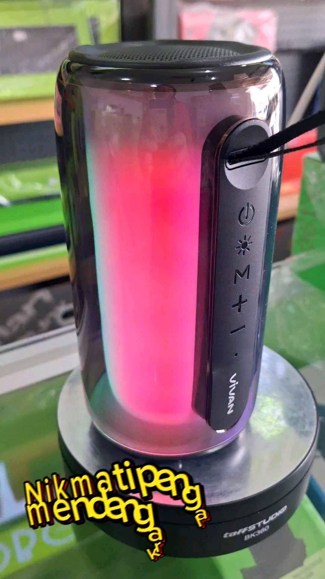 VIVAN Speaker VS60 | Bluetooth 5.3 | Waterproof IPX7 | RGB Light | Tws Connect - Garansi Resmi 1 Tahun