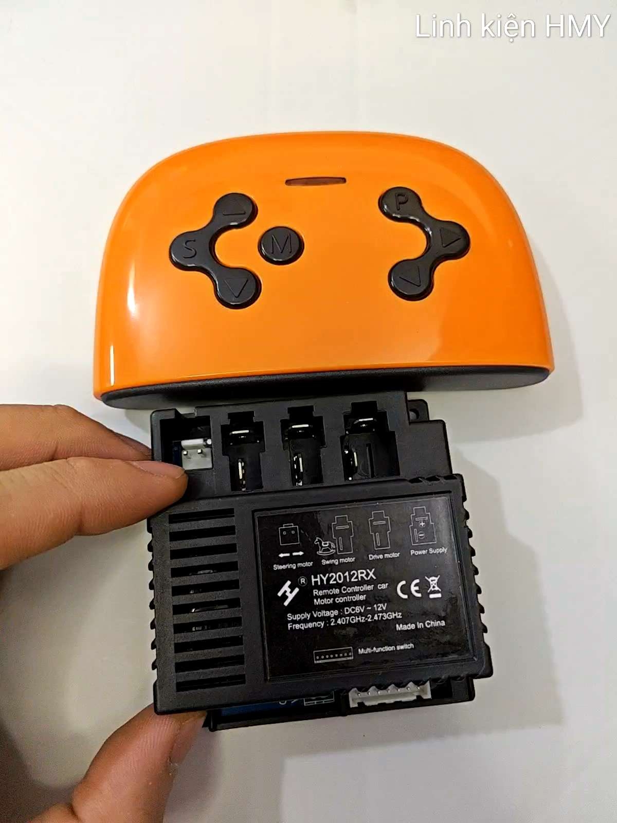 [2012RX] Bo mạch xe điện trẻ em JR2012RX 7P | JR2012RX-AD 12V