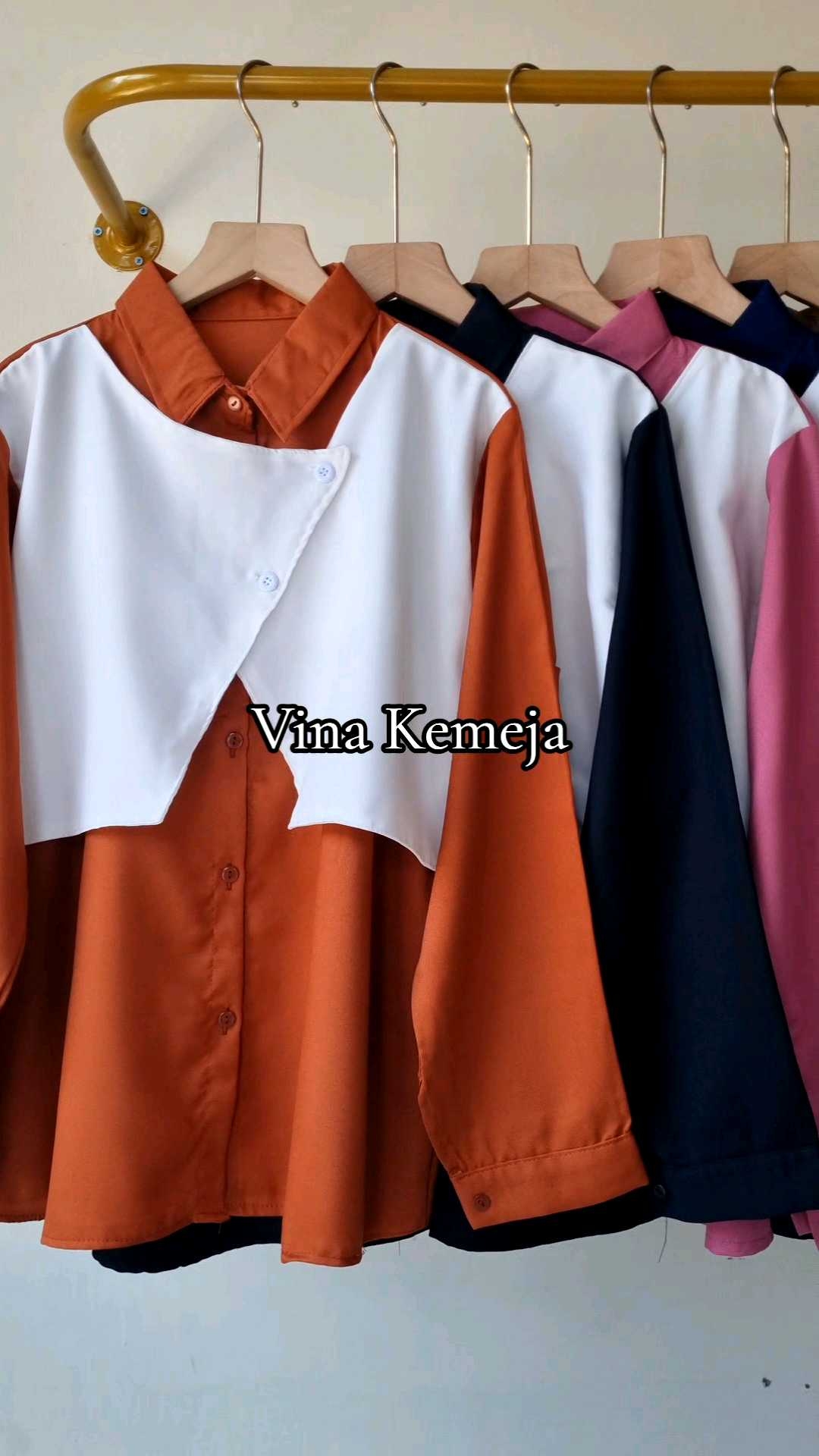 Vina Kemeja Rompi Shakila Premium
